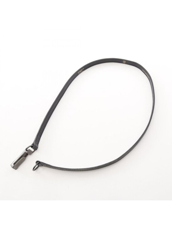 Chanel Belt Logo Plate Leather main image 8
